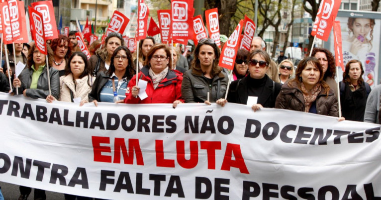 trabalhadores nao docentes