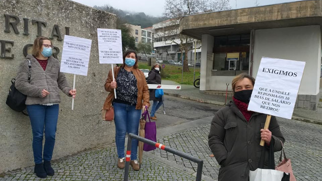 Trabalhadores das cantinas hospitalares sem 10 dias de salário