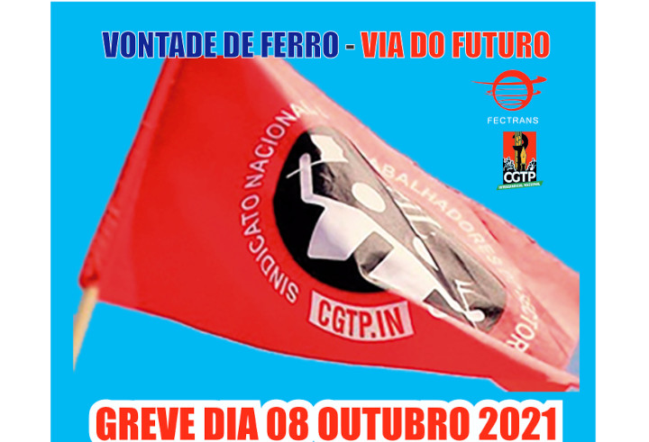 Entregue pré aviso de greve para a CP