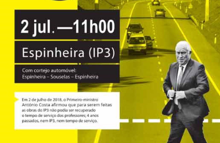 Contrainauguração da obra de requalificação do do IP3