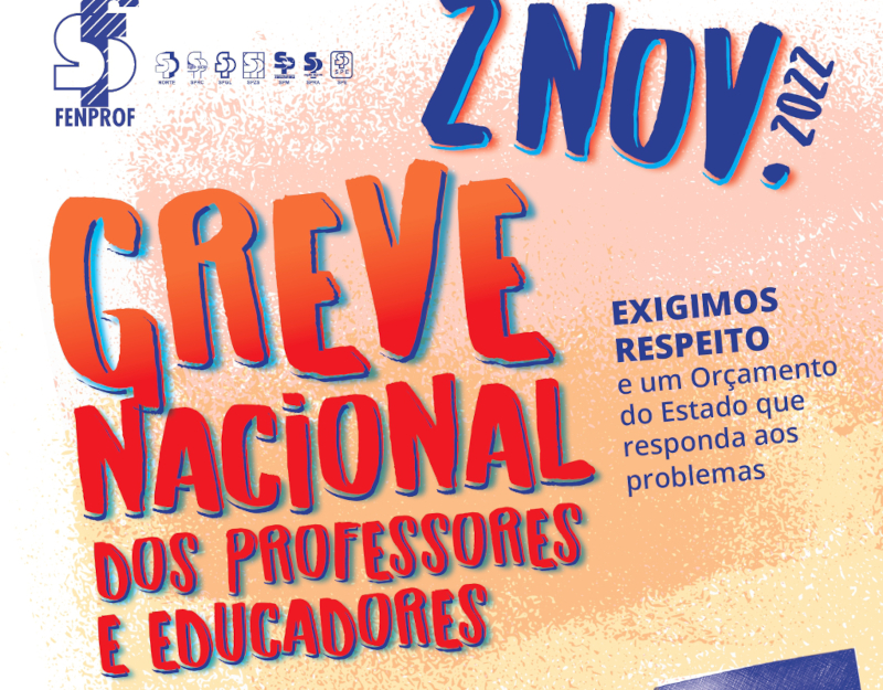 A luta dos professores é a luta de todos em defesa de um futuro melhor