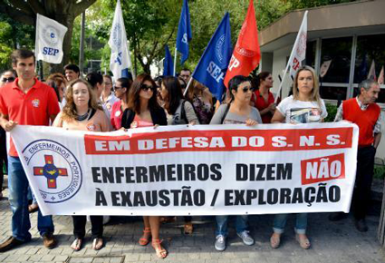 manif enfermeiros